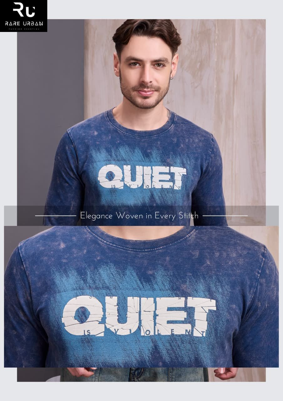 Vol 6122 Rare Urban Cotton Looper Mens Tshirts Supplier Gujarat