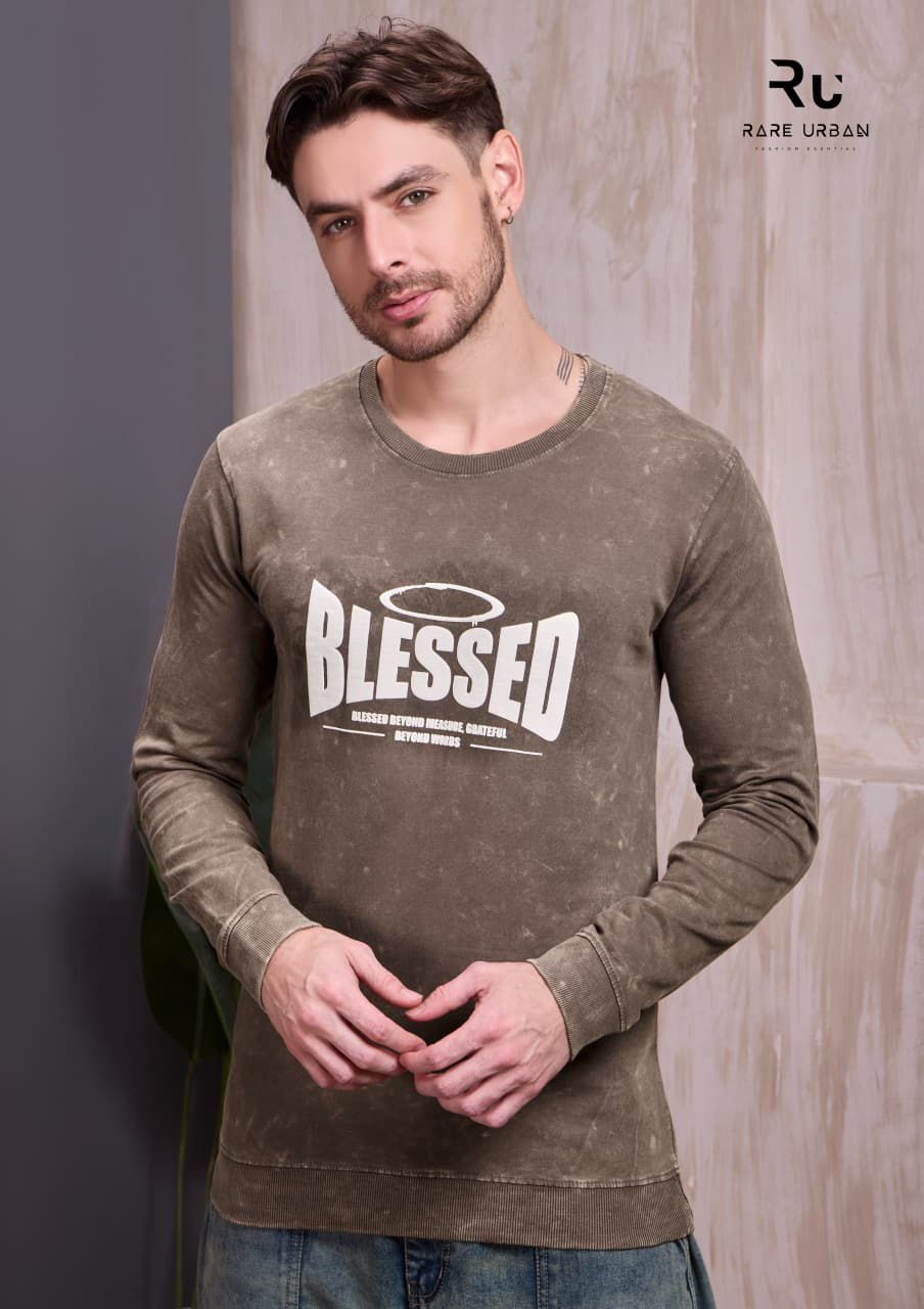 Vol 6122 Rare Urban Cotton Looper Mens Tshirts Supplier Gujarat