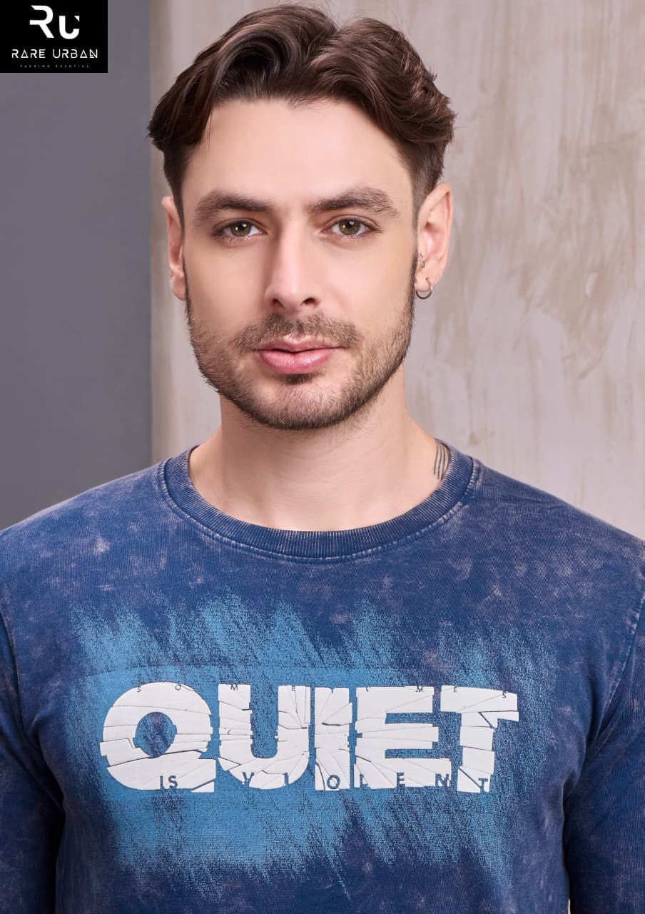 Vol 6122 Rare Urban Cotton Looper Mens Tshirts Supplier Gujarat