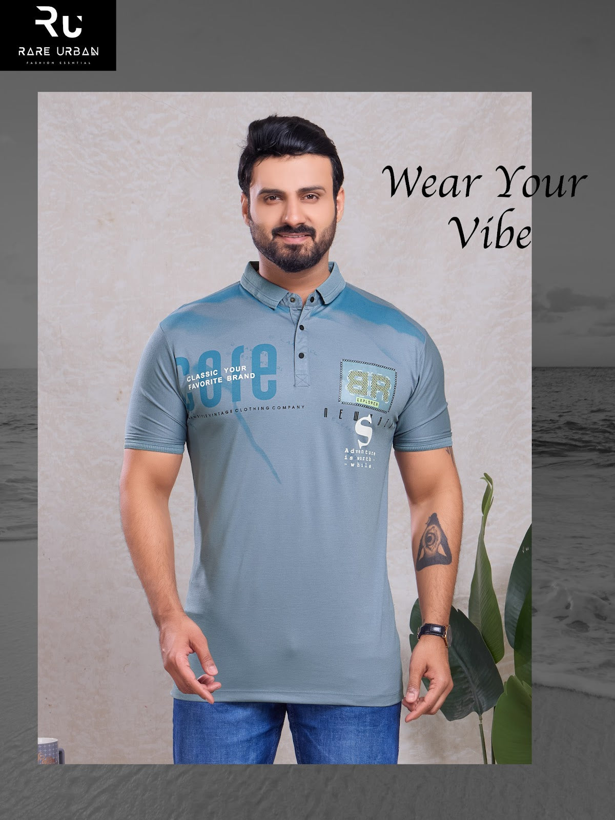 Vol 6147 Rare Urban Tencil Lycra Mens Tshirts Exporter Gujarat