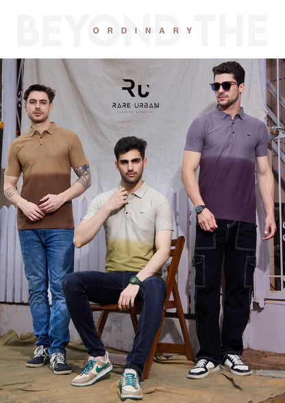 Vol 6150 Rare Urban Jacquard Mens Tshirts Exporter