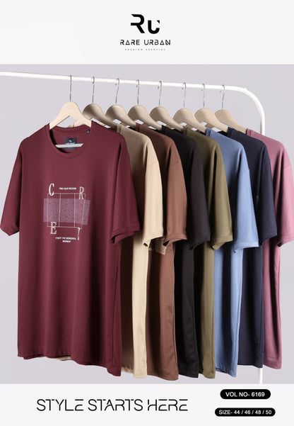 Vol 6169 Rare Urban Tencil Lycra Mens Tshirts Supplier India