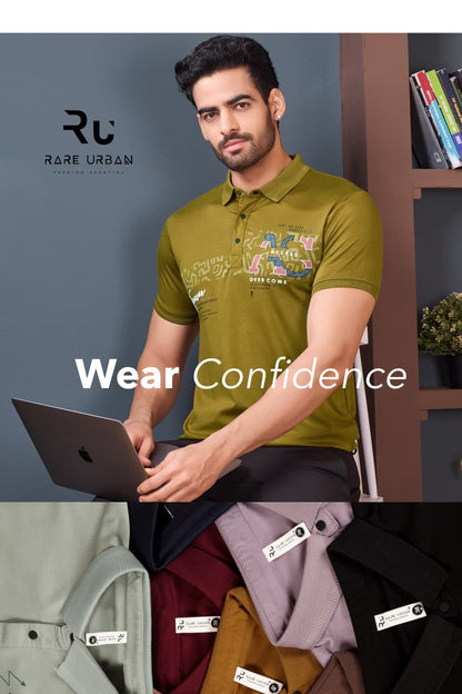 Vol 6172 Rare Urban Tencil Lycra Mens Tshirts Manufacturer Ahmedabad