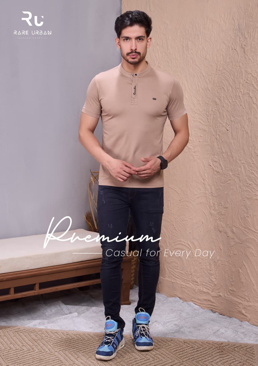 Vol 6179 Rare Urban Tencil Lycra Mens Tshirts Exporter India