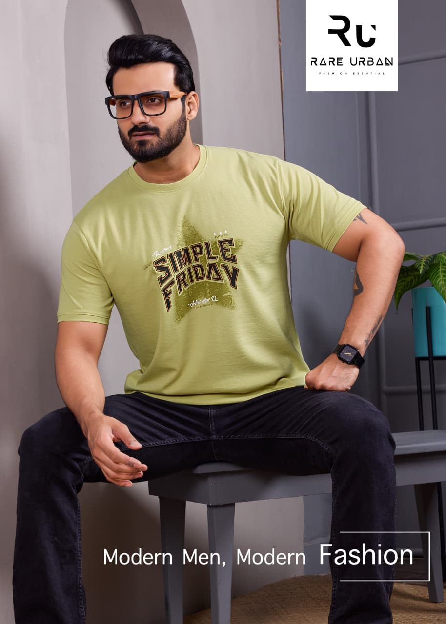 Vol 6190 Rare Urban Canvas Mens Tshirts Wholesaler India