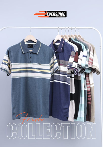 Vol 6196 Eversince Stripes Matty Mens Tshirts Wholesale Price