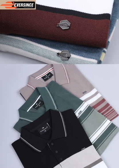 Vol 6196 Eversince Stripes Matty Mens Tshirts Wholesale Price