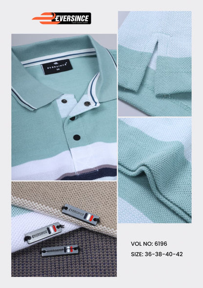 Vol 6196 Eversince Stripes Matty Mens Tshirts Wholesale Price