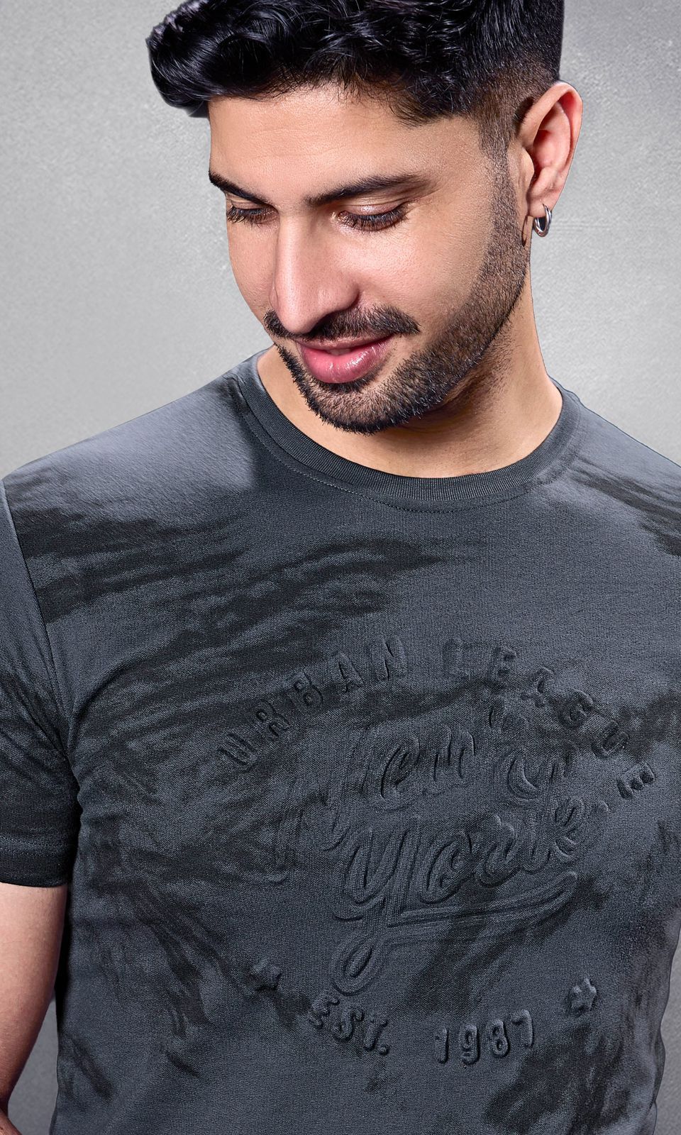 Vol 6223-6228 High Density Cotton Looper Mens Tshirts Wholesale Rate