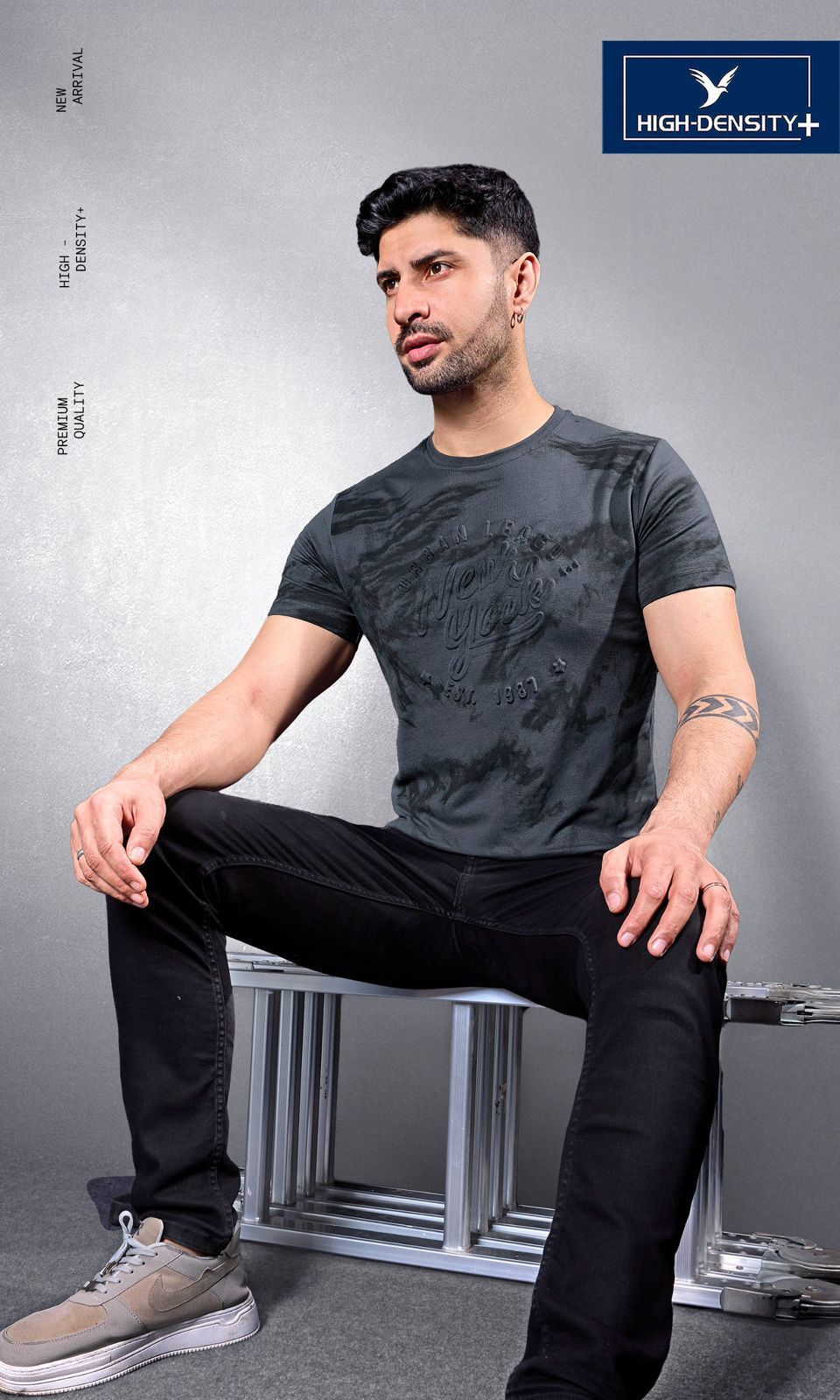 Vol 6223-6228 High Density Cotton Looper Mens Tshirts Wholesale Rate