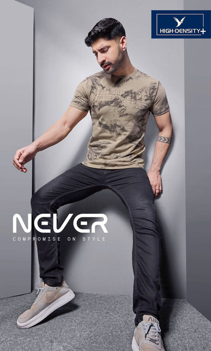 Vol 6223-6228 High Density Cotton Looper Mens Tshirts Wholesale Rate