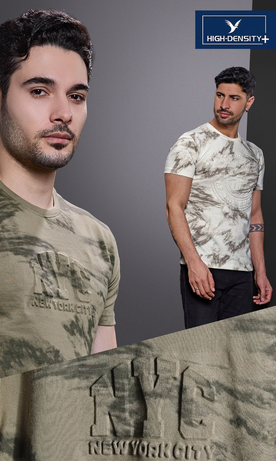 Vol 6223-6228 High Density Cotton Looper Mens Tshirts Wholesale Rate