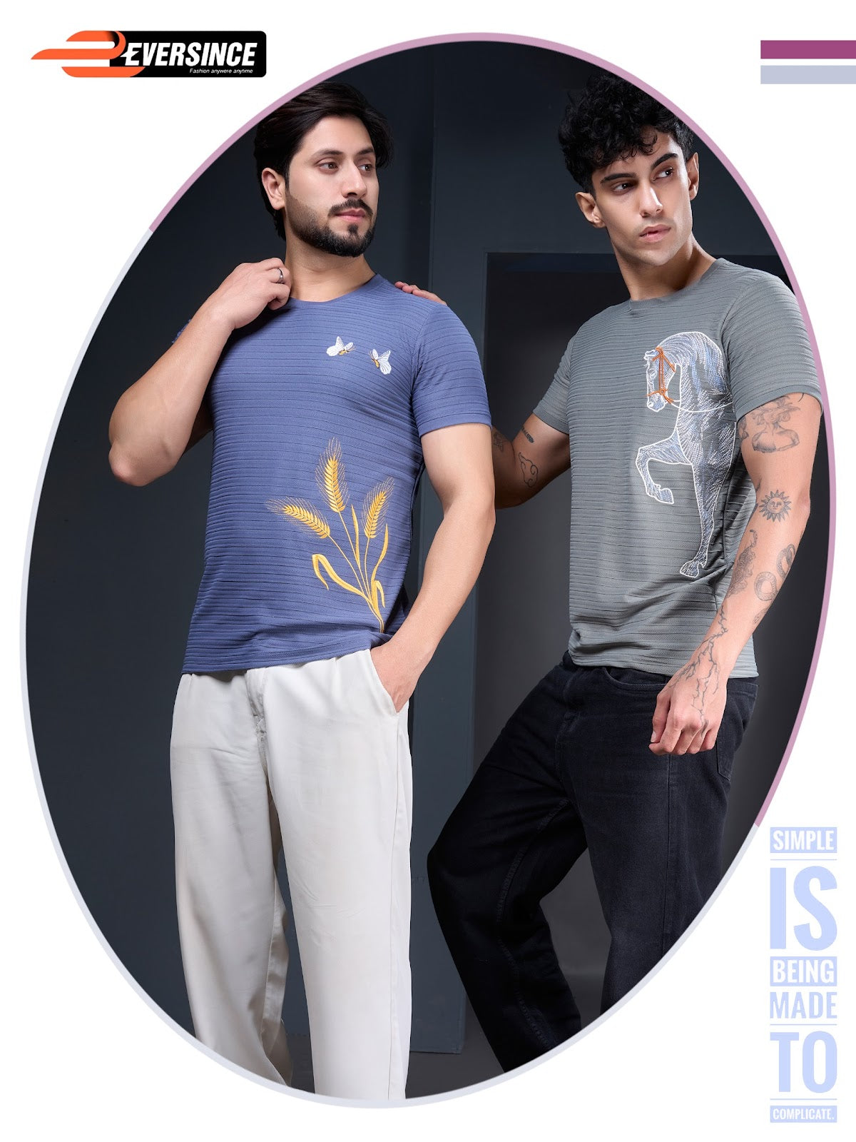 Vol 6224 Eversince Imported Mens Tshirts Wholesaler Ahmedabad