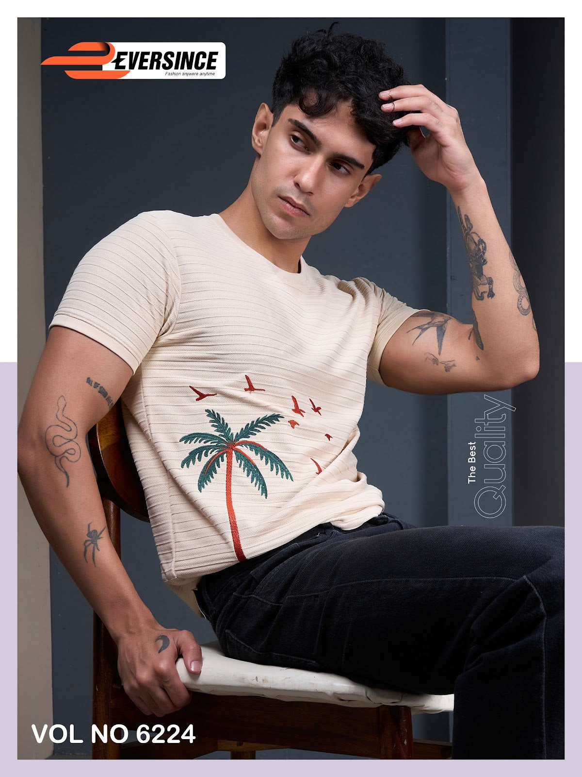 Vol 6224 Eversince Imported Mens Tshirts Wholesaler Ahmedabad