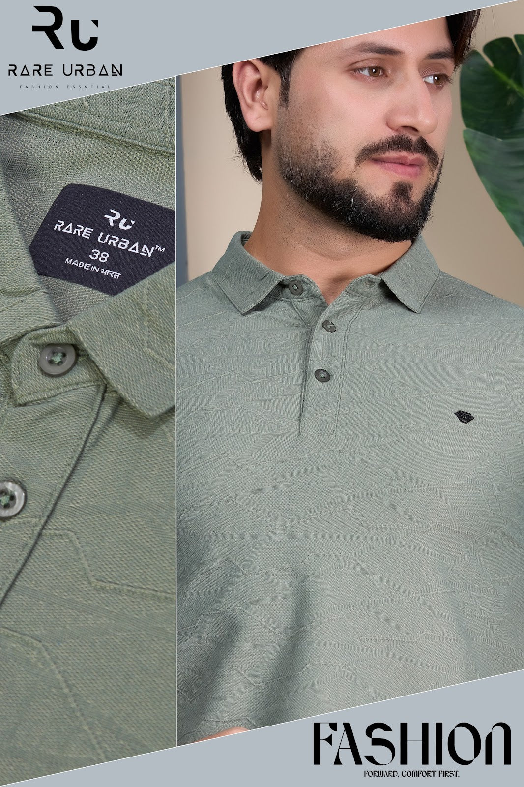 Vol 6227 Rare Urban Cotton Jacquard Mens Tshirts Wholesaler Gujarat