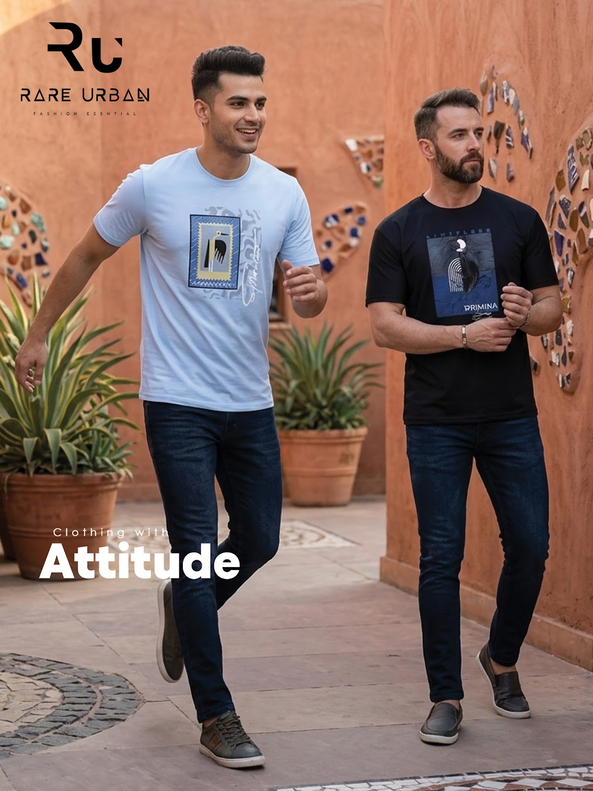 Vol 6281 Rare Urban Tencil Lycra Mens Tshirts Wholesale Price