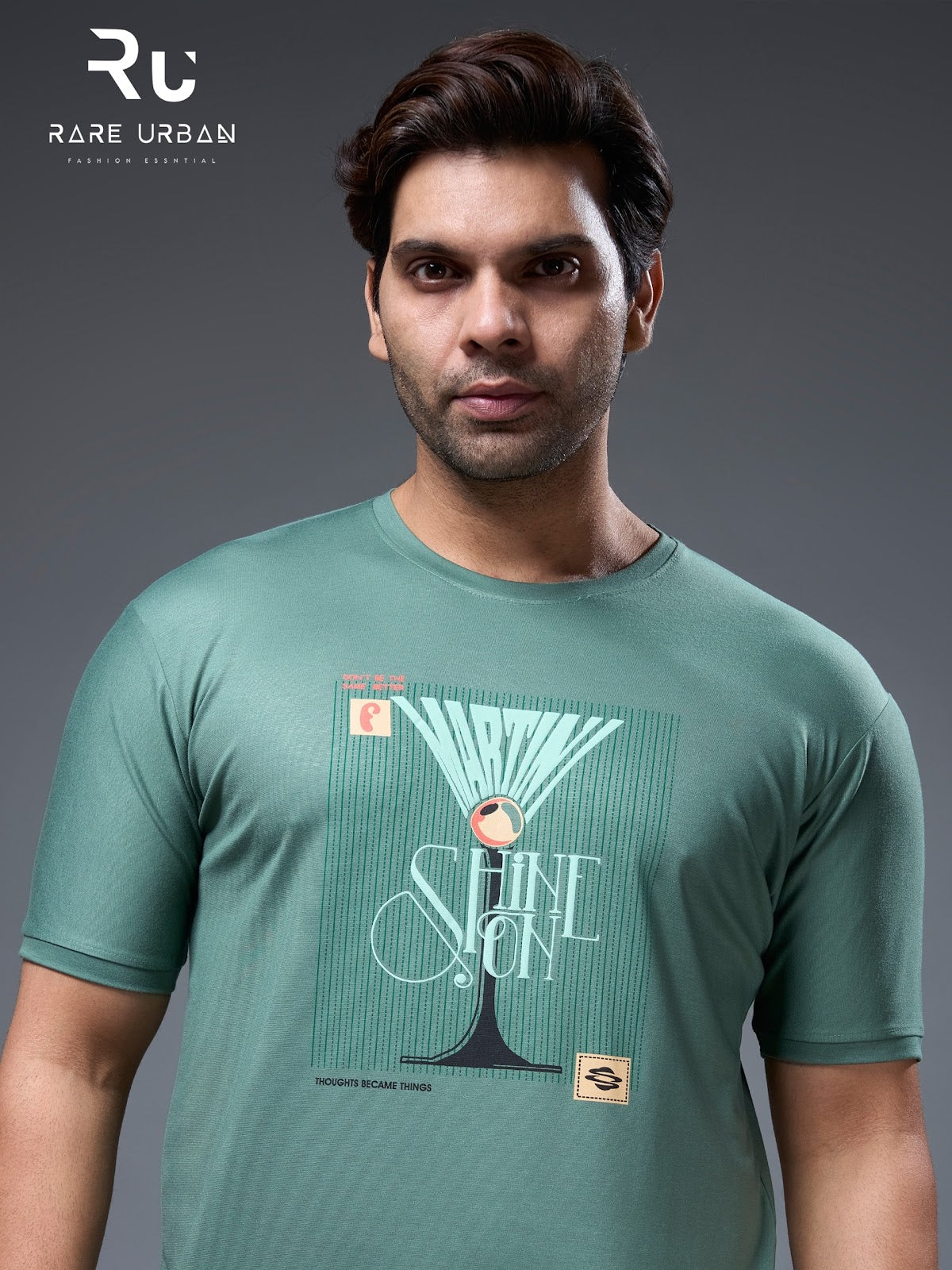 Vol 6281 Rare Urban Tencil Lycra Mens Tshirts Wholesale Price