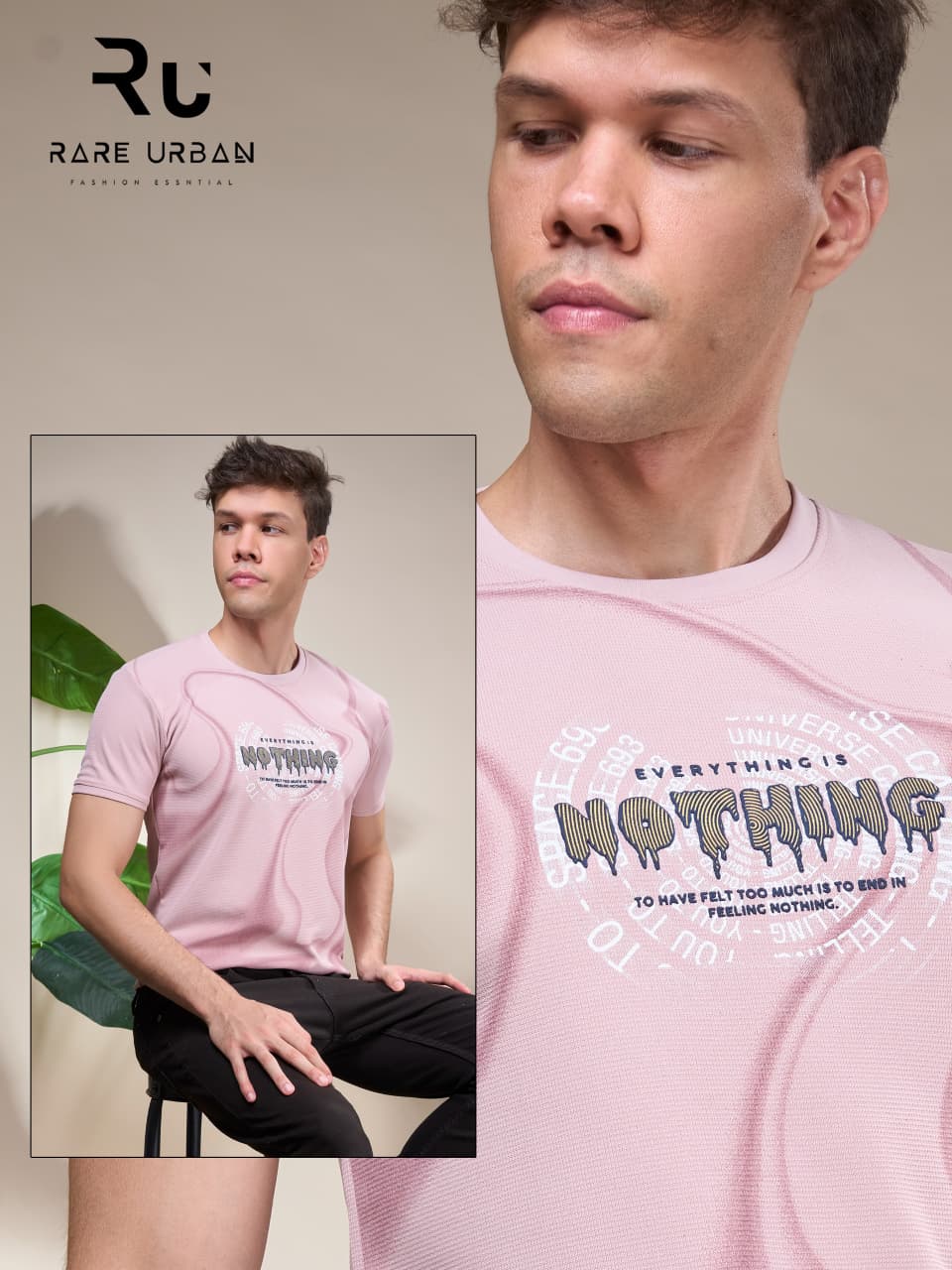 Vol 6290 Rare Urban Cotton Mens Tshirts Exporter