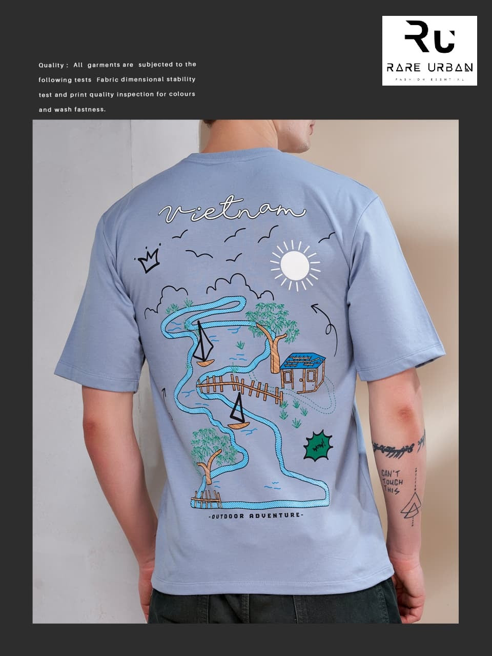 Vol 6301 Rare Urban Cotton Looper Mens Tshirts Wholesale Price
