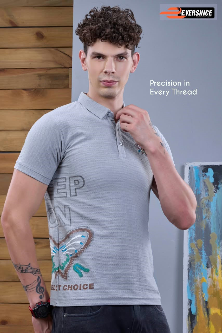 Vol 6305 Eversince Cotton Knit Mens Tshirts Wholesaler Gujarat