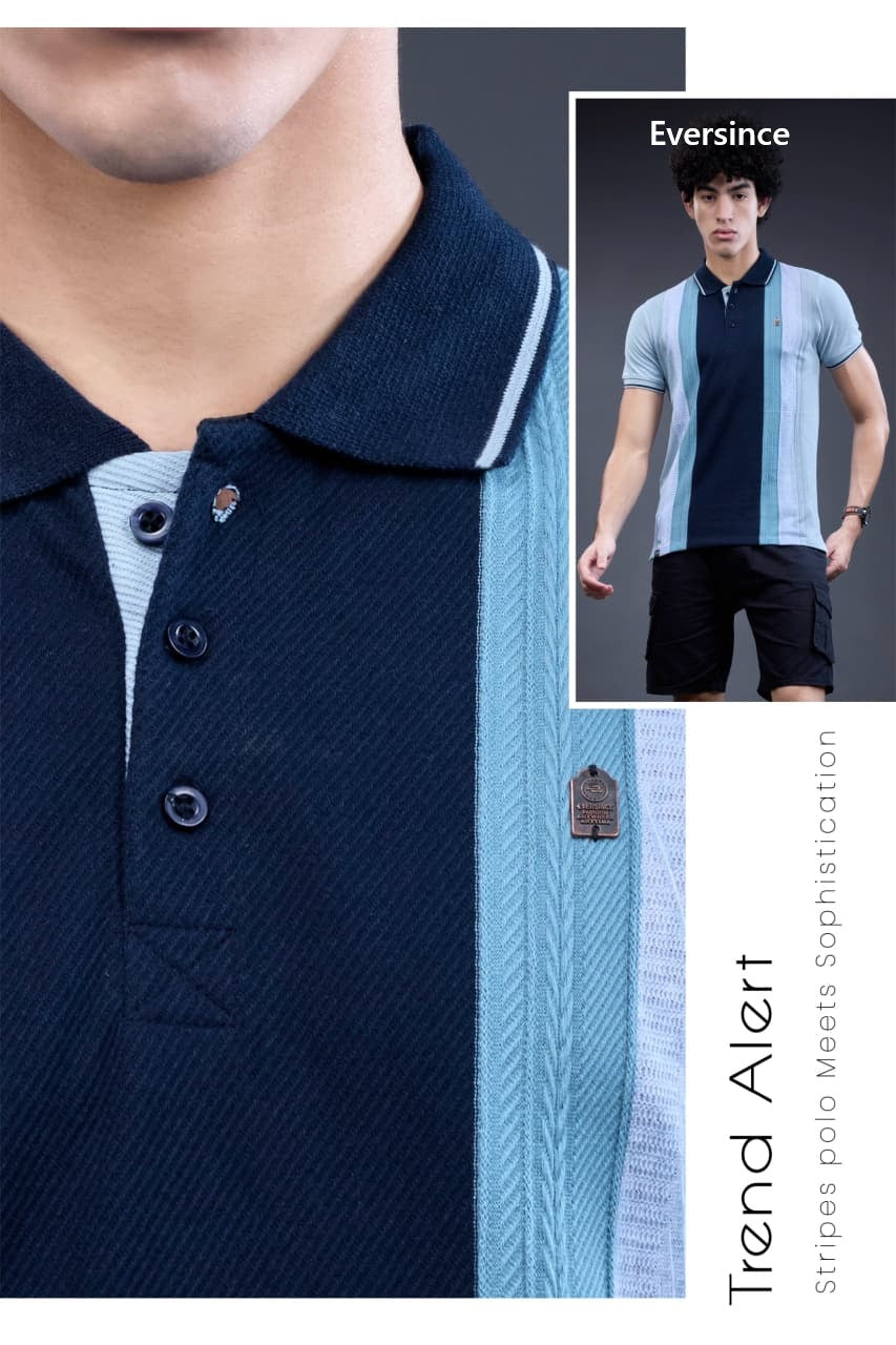 Vol 6307 Eversince Jacquard Knit Mens Tshirts Supplier India