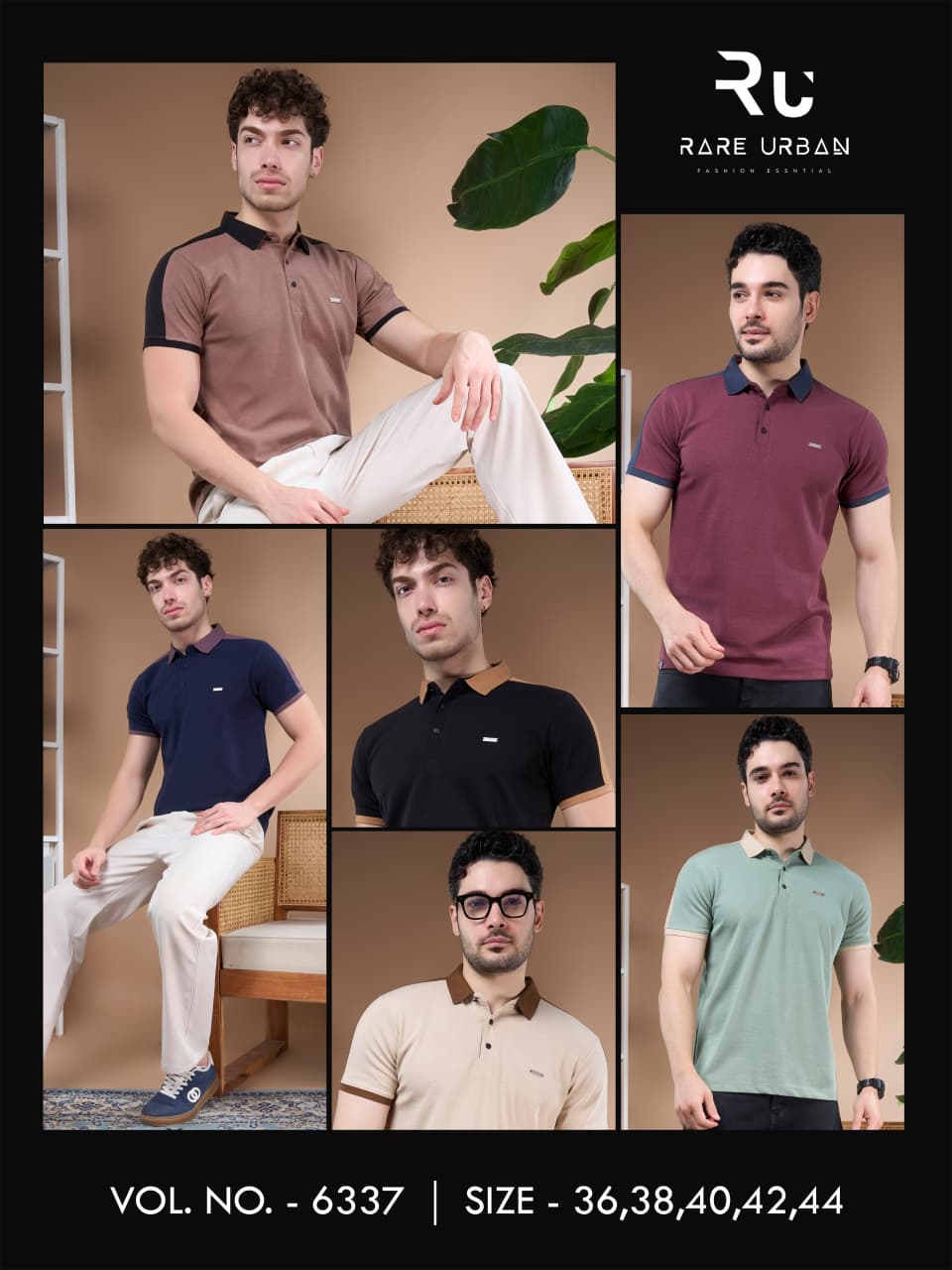 Vol 6337 Rare Urban Imported Mens Tshirts Supplier India