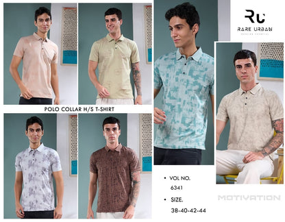 Vol 6341 Collar Style Rare Urban Imported Mens Tshirts Exporter