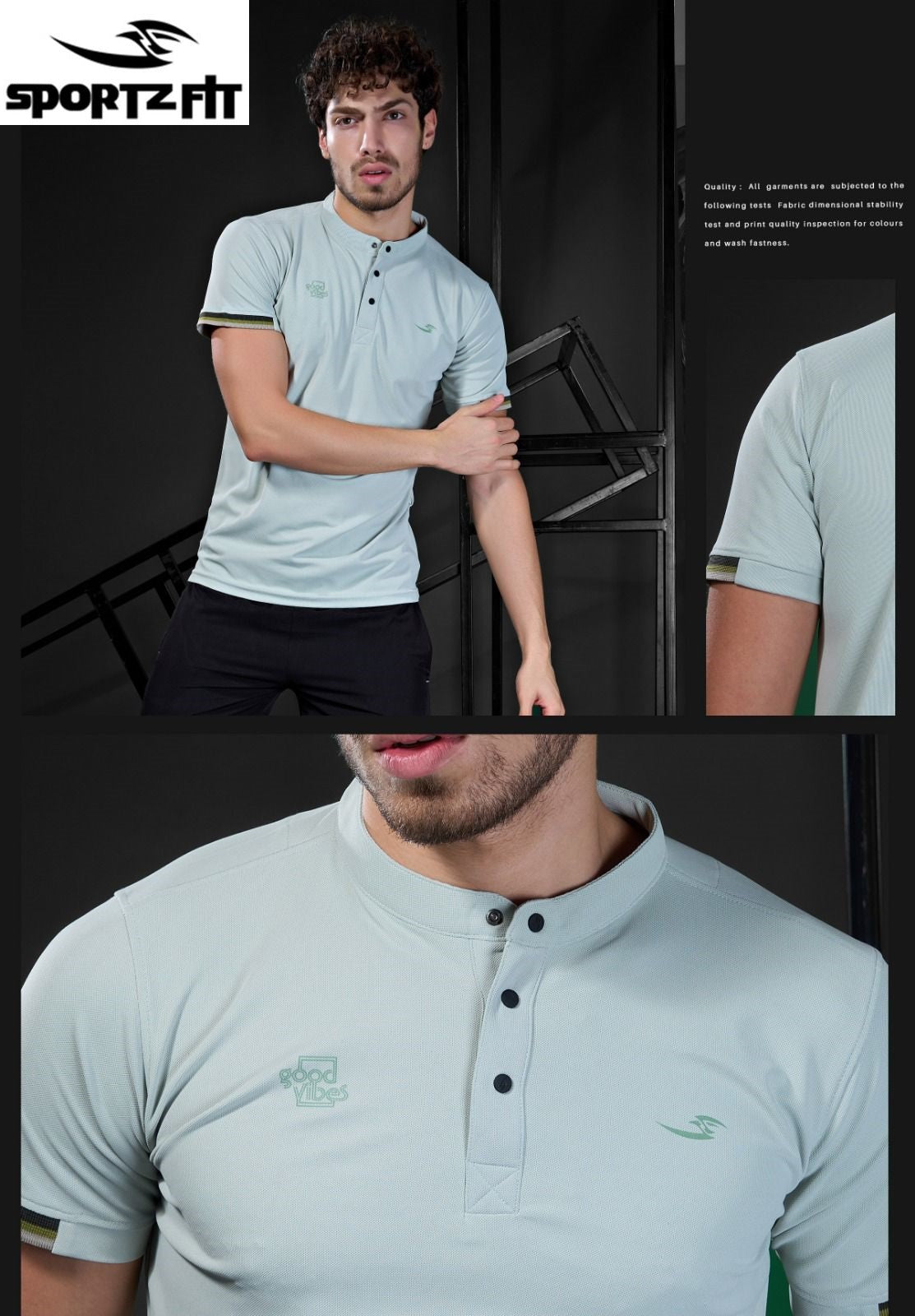 Vol 6343 Pk 314 Sportz Fit Airtex Mens Tshirts Exporter