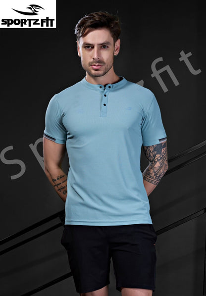 Vol 6343 Pk 314 Sportz Fit Airtex Mens Tshirts Exporter