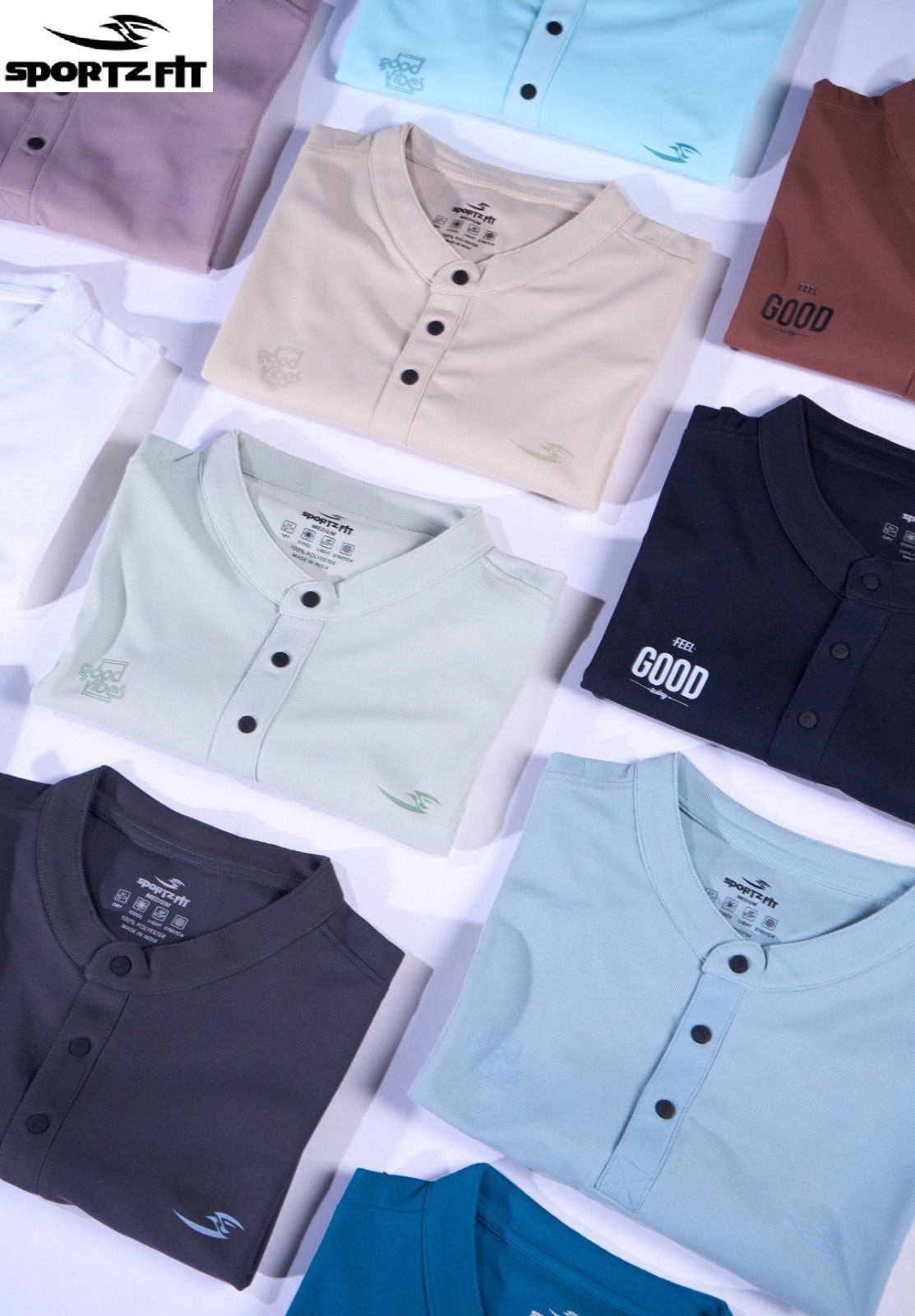 Vol 6343 Pk 314 Sportz Fit Airtex Mens Tshirts Exporter