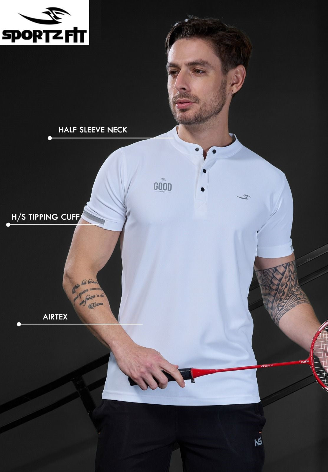 Vol 6343 Pk 314 Sportz Fit Airtex Mens Tshirts Exporter