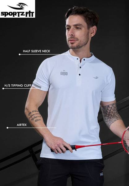 Vol 6343 Pk 314 Sportz Fit Airtex Mens Tshirts Exporter