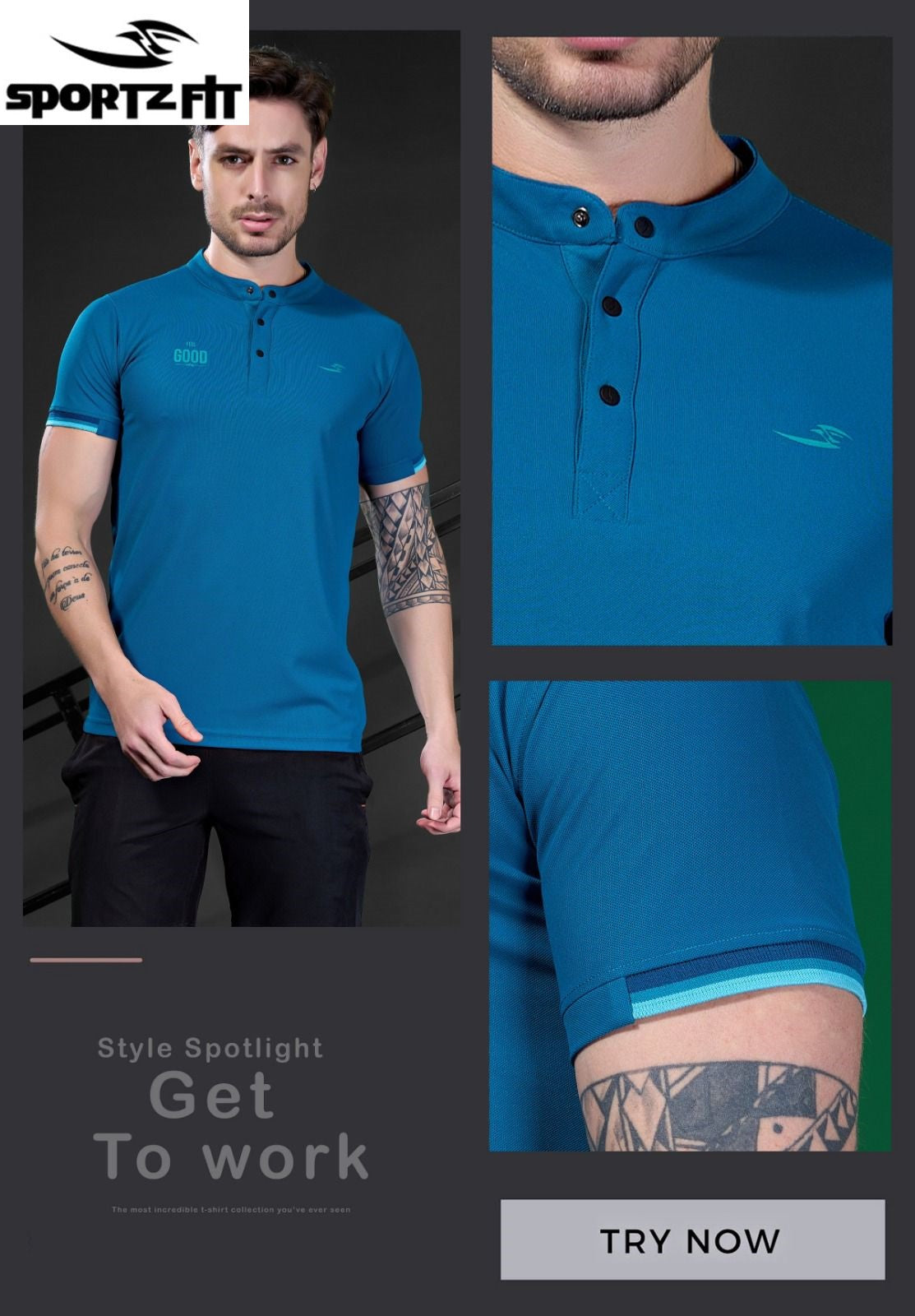 Vol 6343 Pk 314 Sportz Fit Airtex Mens Tshirts Exporter