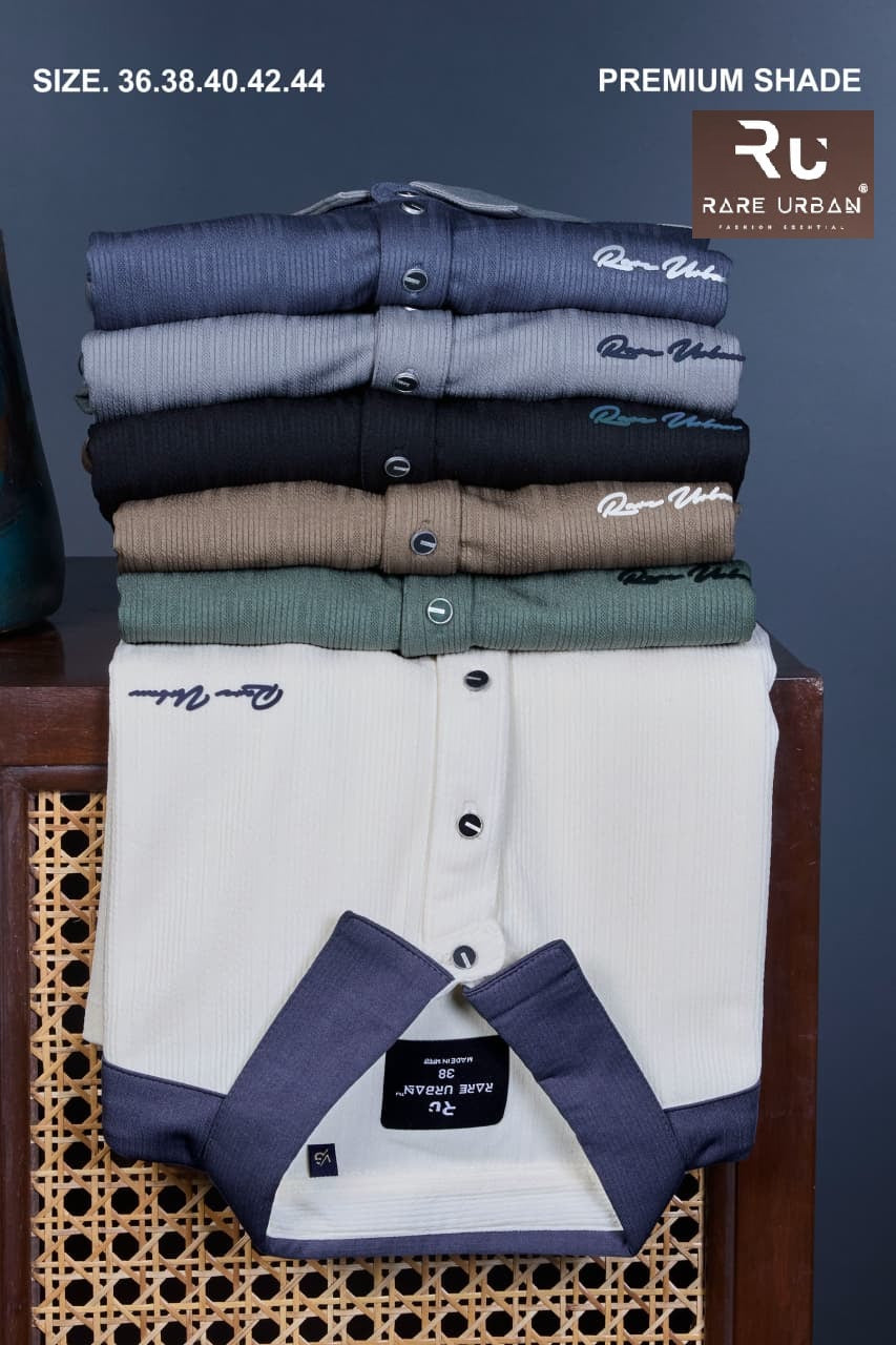 Vol 6346 Rare Urban Jacqurad Knit Mens Tshirts Wholesale Rate