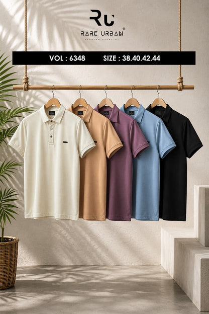 Vol 6348 Rare Urban Dobby Mens Tshirts Wholesaler India