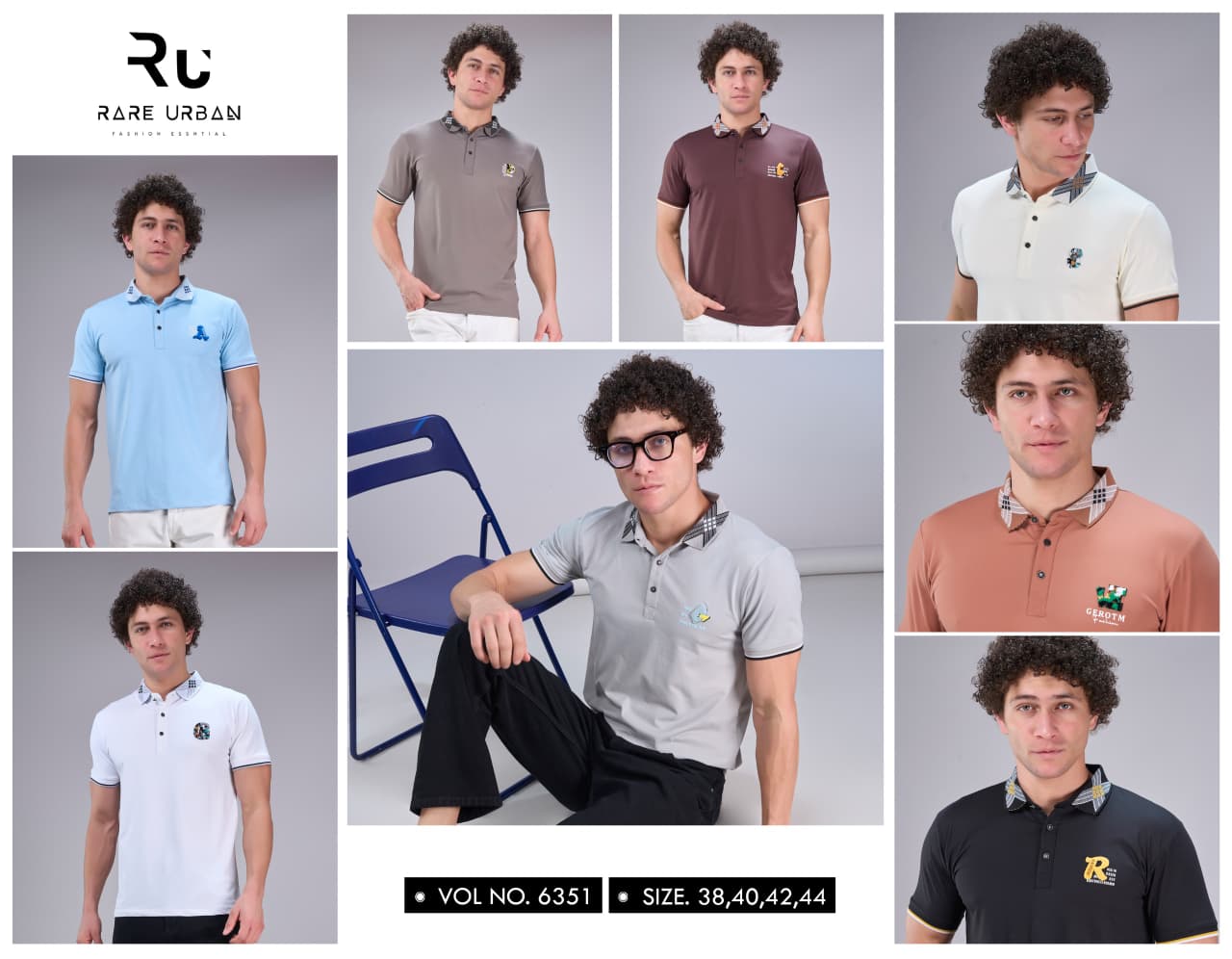 Vol 6351 Patch Style Rare Urban Imported Mens Tshirts Manufacturer India