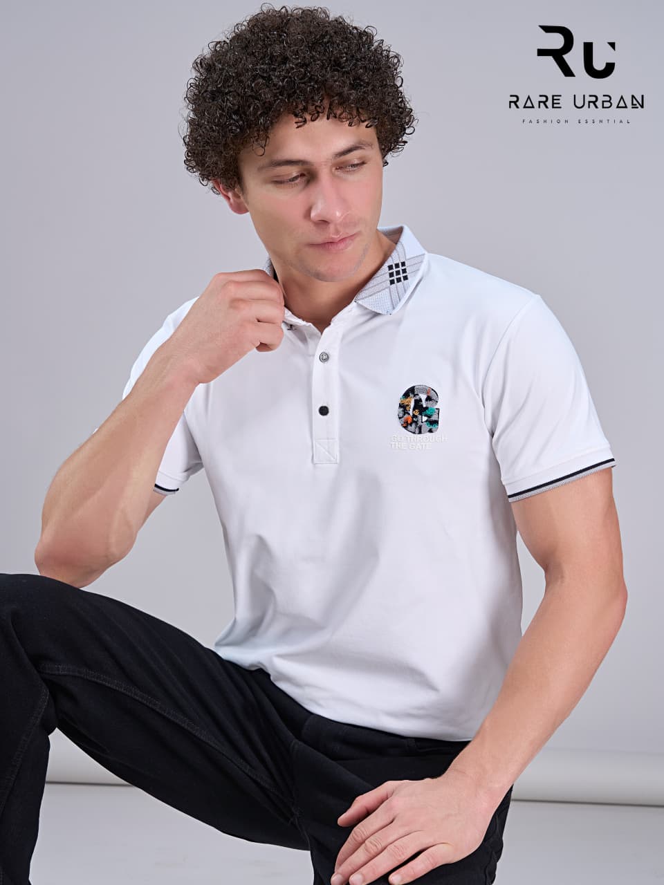 Vol 6351 Patch Style Rare Urban Imported Mens Tshirts Manufacturer India