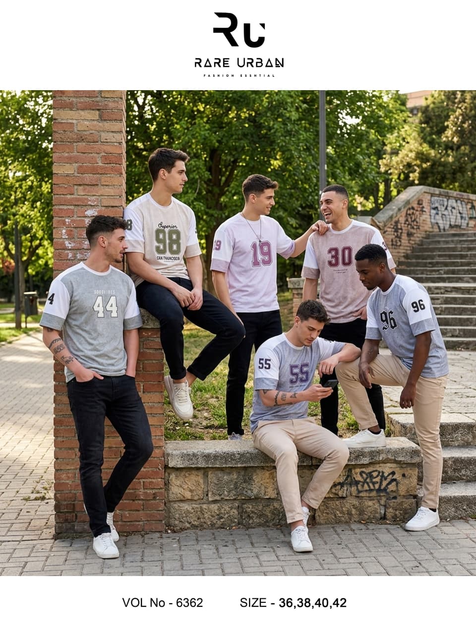 Vol 6362 Rare Urban Canvas Mens Tshirts Manufacturer