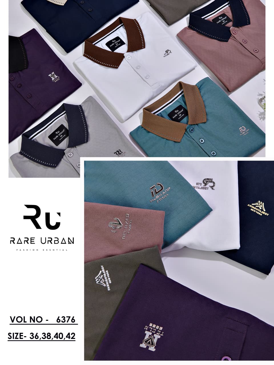 Vol 6376 Rare Urban Jacquard Knit Mens Tshirts Wholesaler Ahmedabad