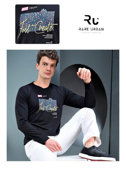 Vol 6380 Hd Print Rare Urban Tencil Lycra Mens Tshirts Wholesaler