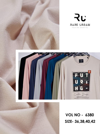 Vol 6380 Hd Print Rare Urban Tencil Lycra Mens Tshirts Wholesaler