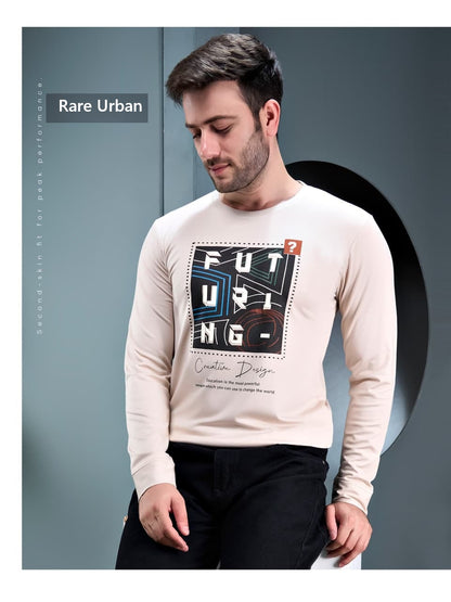 Vol 6380 Hd Print Rare Urban Tencil Lycra Mens Tshirts Wholesaler
