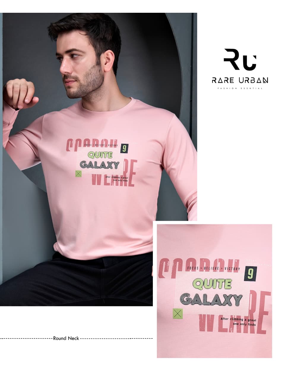 Vol 6380 Hd Print Rare Urban Tencil Lycra Mens Tshirts Wholesaler