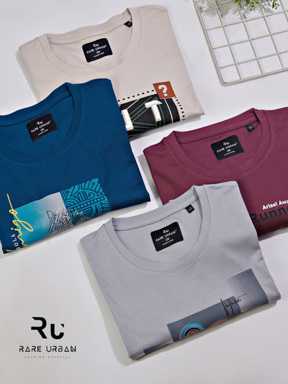 Vol 6380 Hd Print Rare Urban Tencil Lycra Mens Tshirts Wholesaler