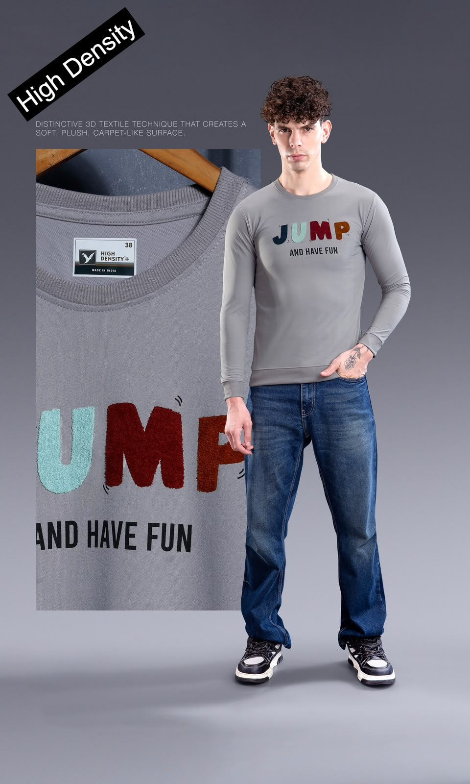 Vol 638 To 643 Big Size High Density Looper Mens Tshirts Exporter