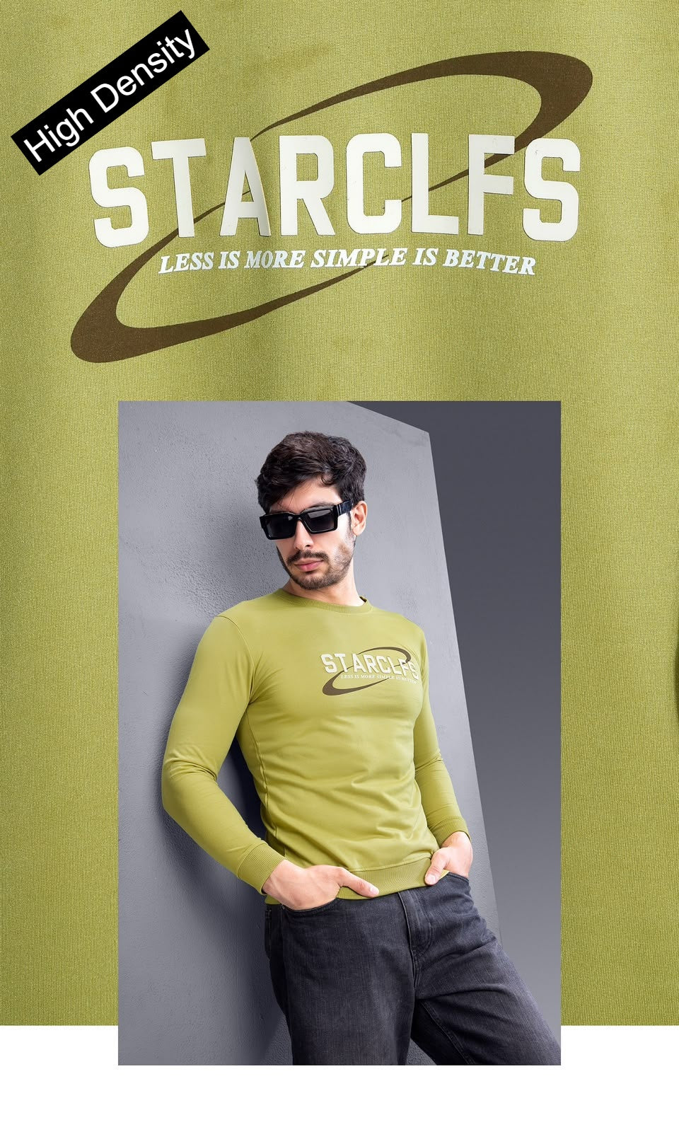 Vol 638 To 643 Big Size High Density Looper Mens Tshirts Exporter