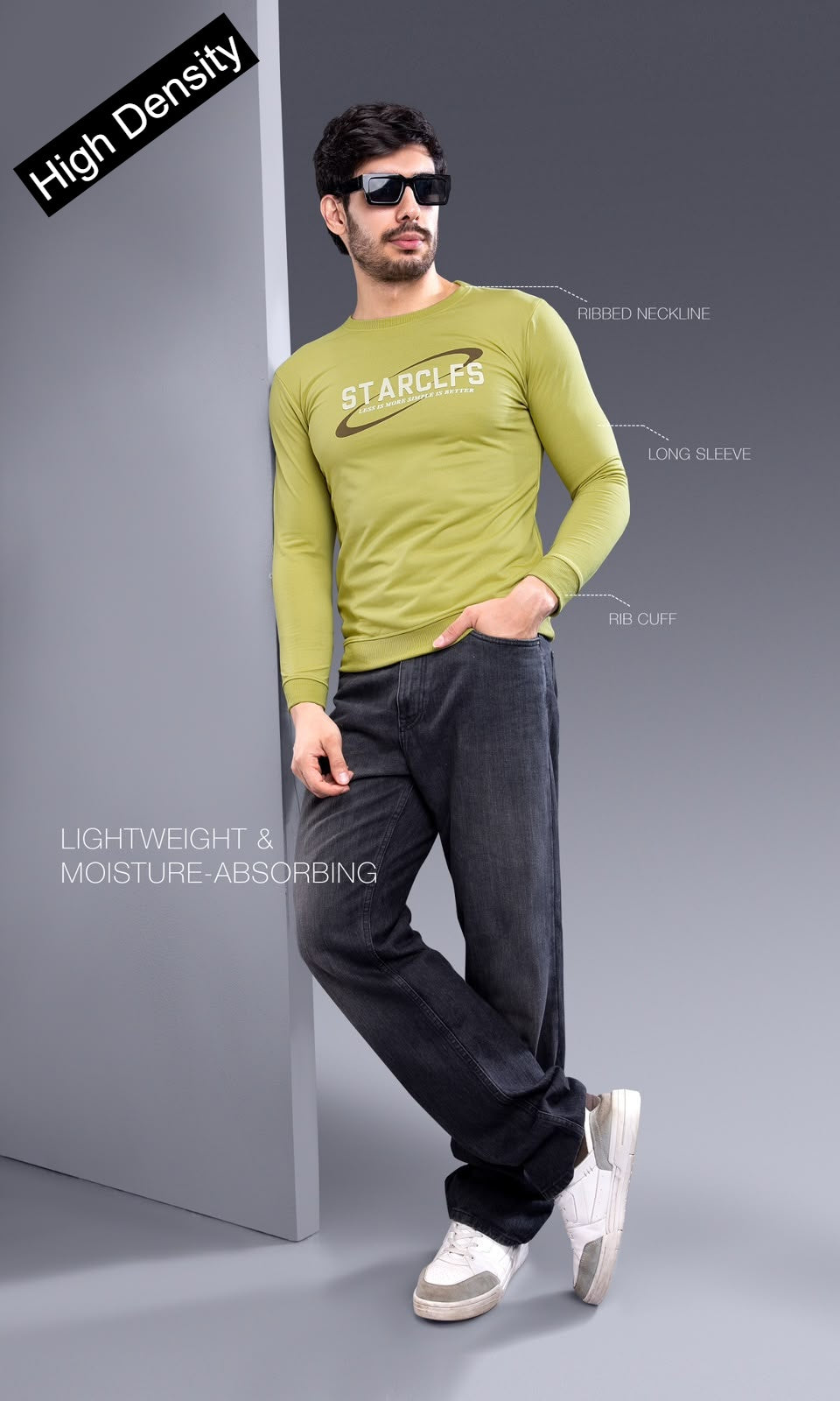 Vol 638 To 643 Big Size High Density Looper Mens Tshirts Exporter