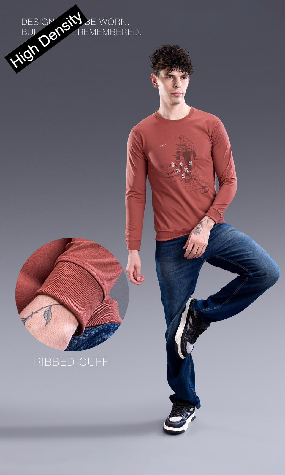 Vol 638 To 643 Big Size High Density Looper Mens Tshirts Exporter