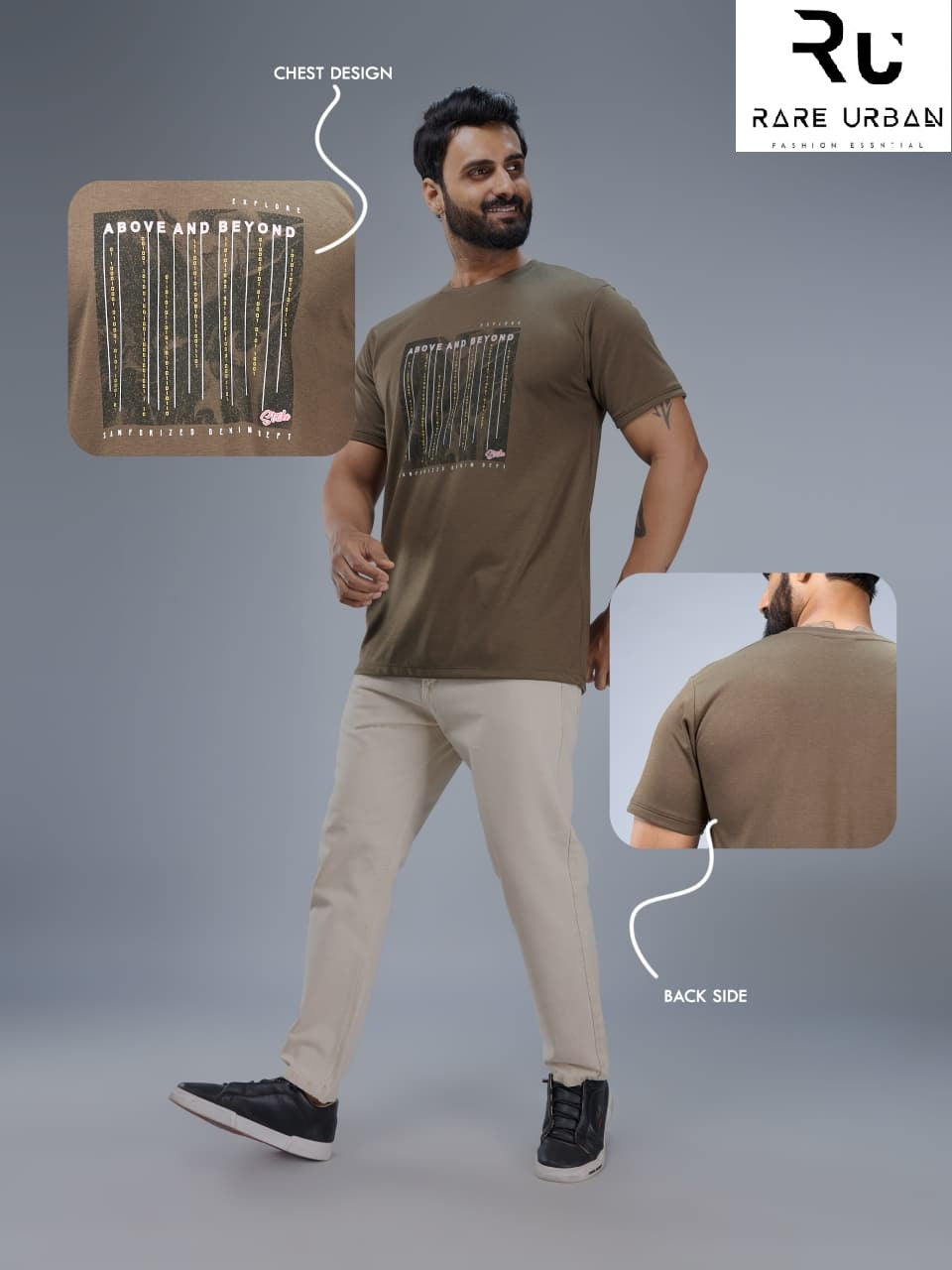 Vol 6396 Rare Urban Canvas Mens Tshirts Supplier Gujarat