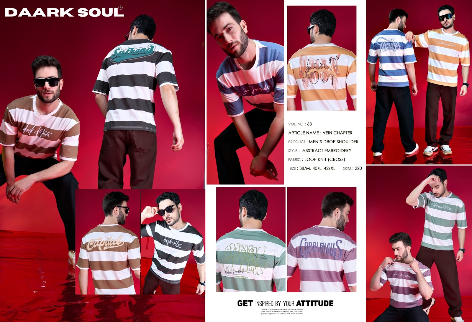 Vol 63 Vein Chapter Daark Soul Knit Mens Tshirts Wholesaler Gujarat